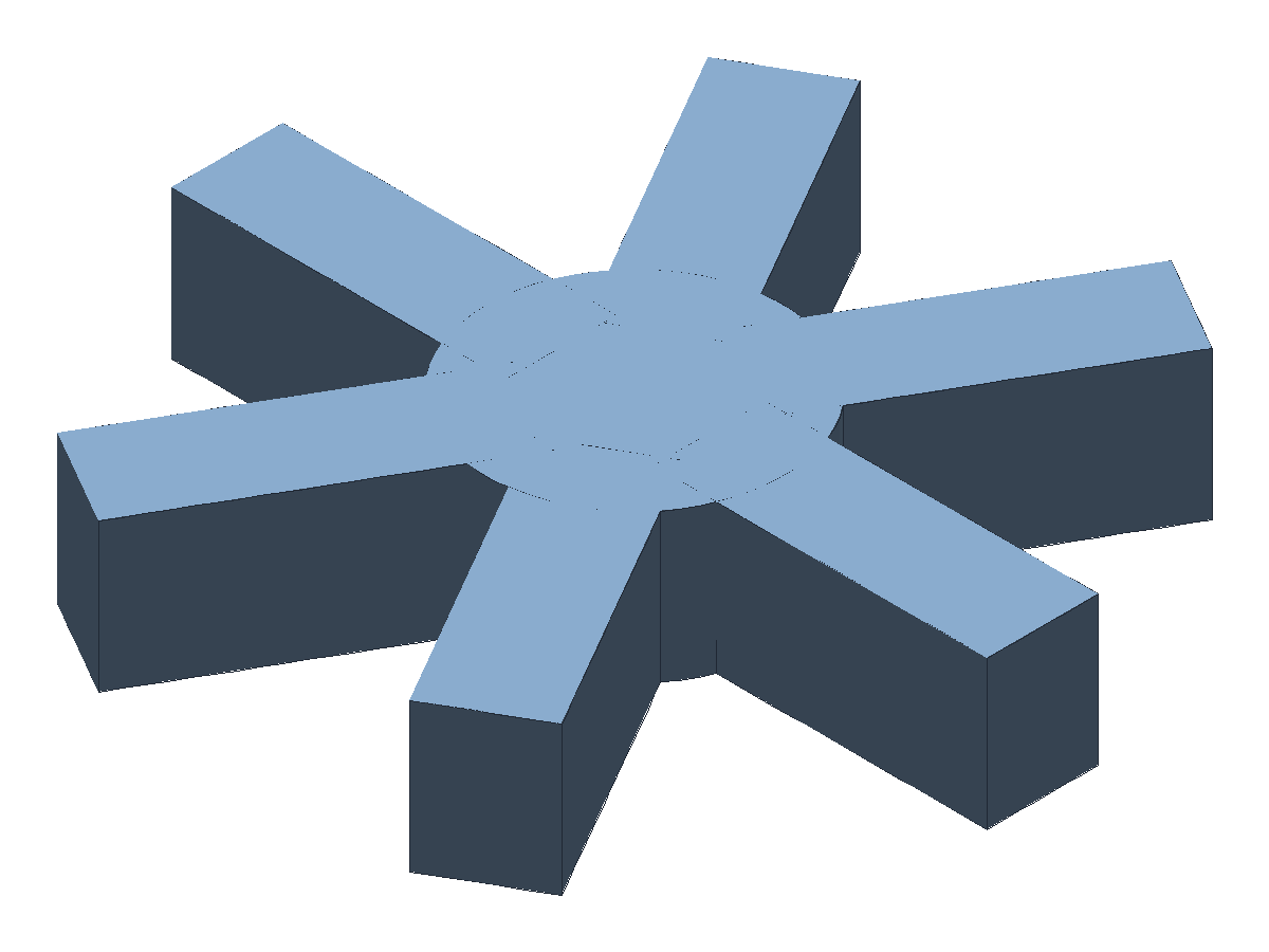 Pattern circular feature