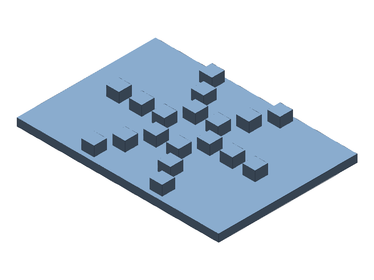 Radial array example